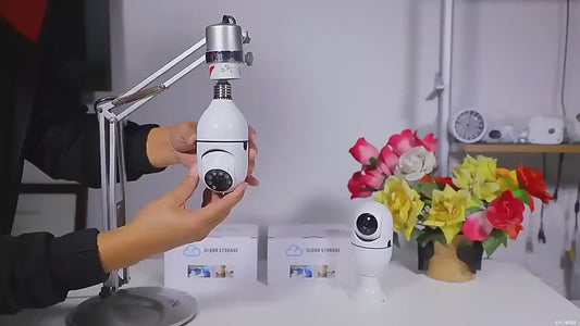 Camara bombillo de seguridad 360°